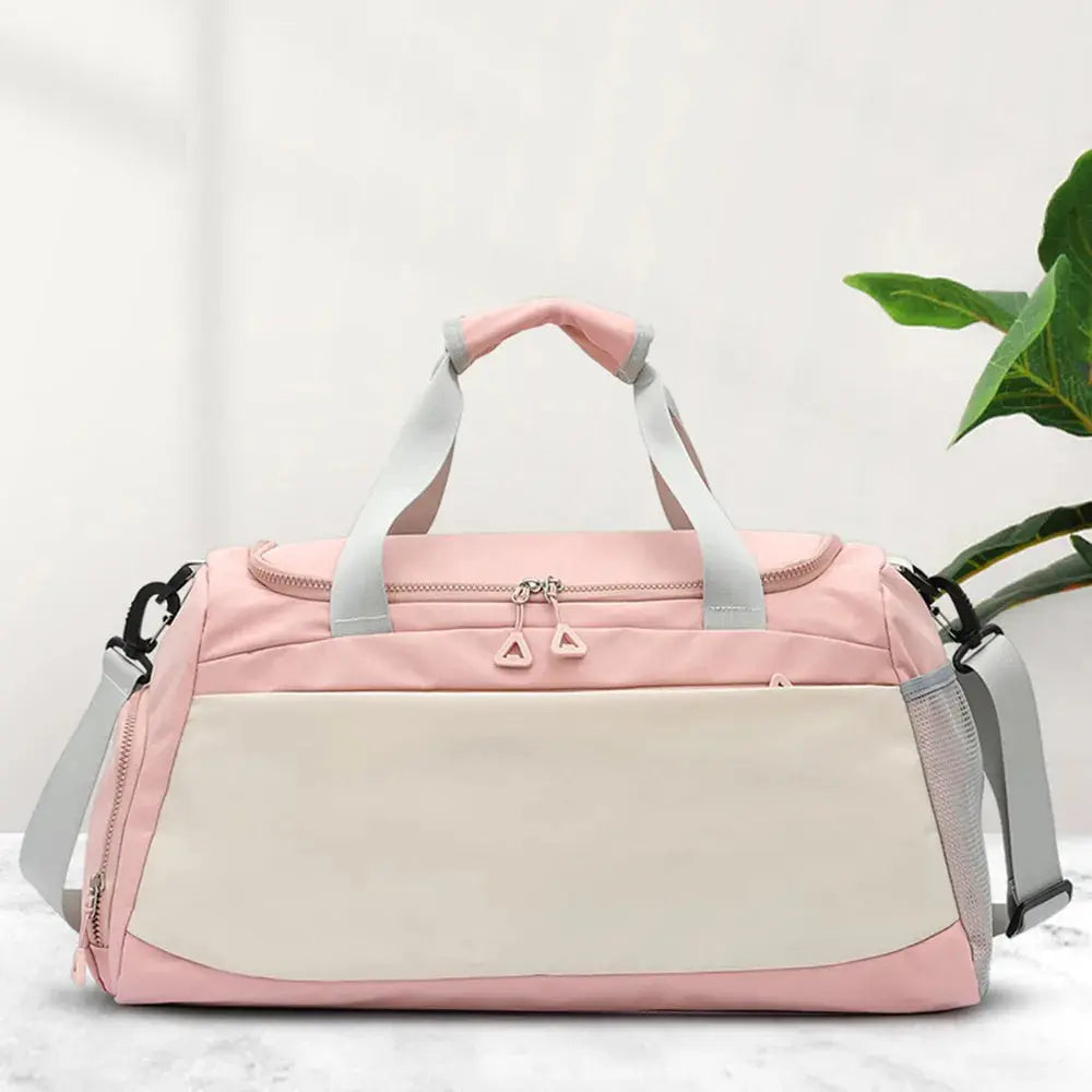 Oxford Cloth Multi Pockets Adjustable Strap Travel Bag Trendsi
