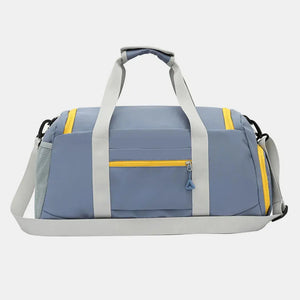 Oxford Cloth Multi Pockets Adjustable Strap Travel Bag Trendsi