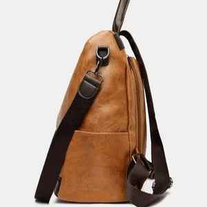 PU Leather Backpack Bag Trendsi