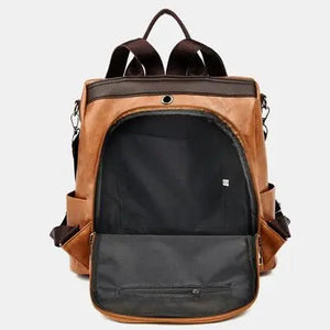 PU Leather Backpack Bag Trendsi