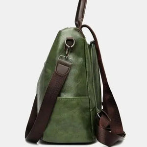 PU Leather Backpack Bag Trendsi