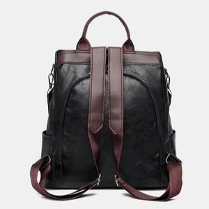 PU Leather Backpack Bag Trendsi