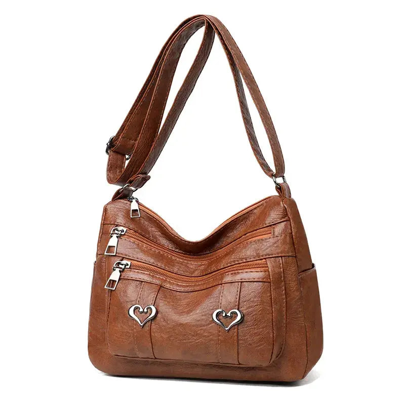 PU Leather Multi-Pockets Crossbody Bag Trendsi