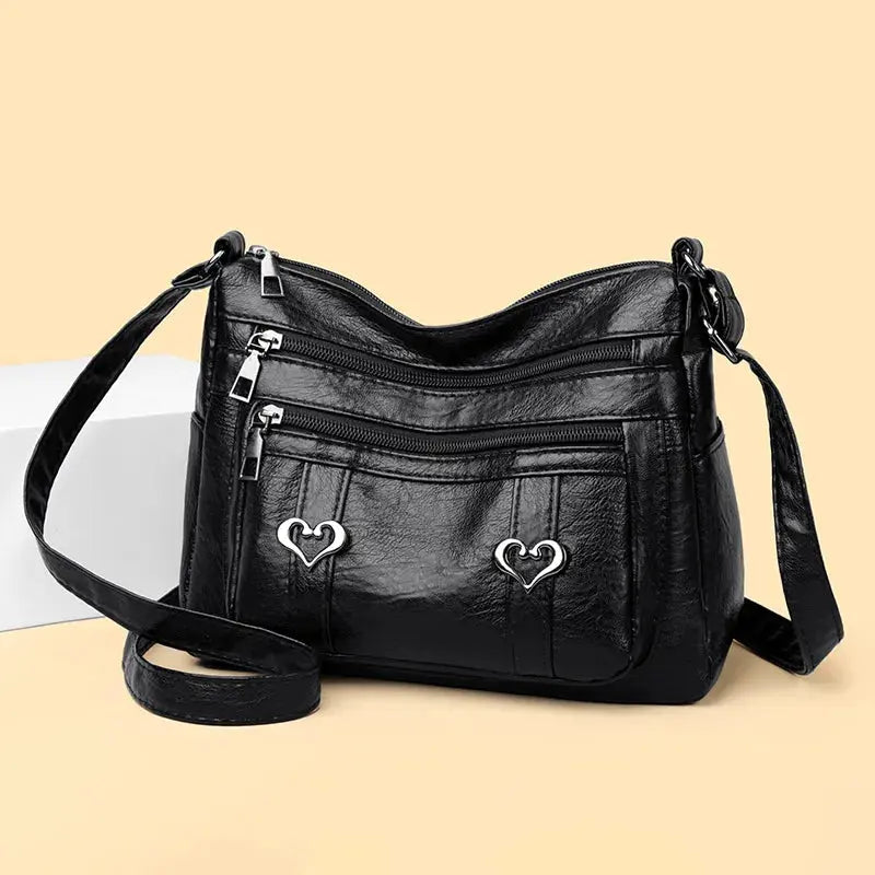 PU Leather Multi-Pockets Crossbody Bag Trendsi