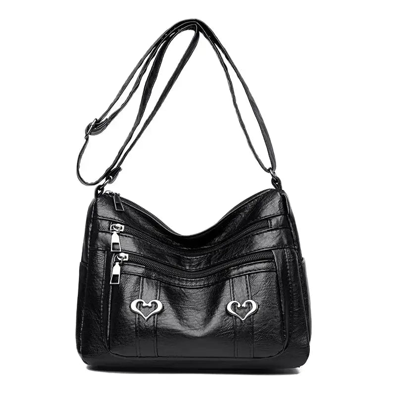 PU Leather Multi-Pockets Crossbody Bag Trendsi