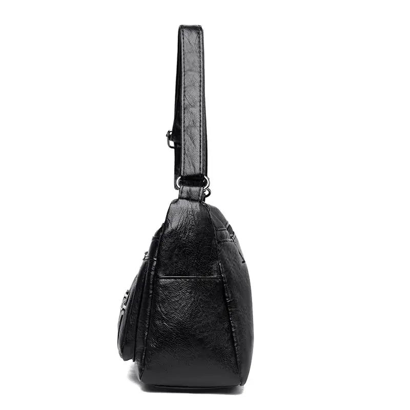 PU Leather Multi-Pockets Crossbody Bag Trendsi