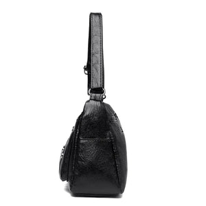 PU Leather Multi-Pockets Crossbody Bag Trendsi