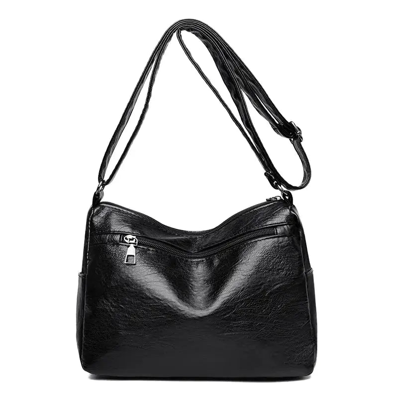 PU Leather Multi-Pockets Crossbody Bag Trendsi