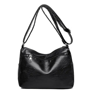 PU Leather Multi-Pockets Crossbody Bag Trendsi