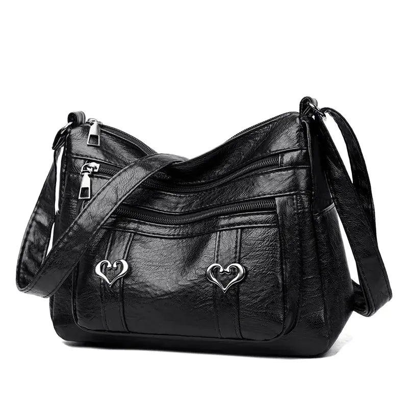PU Leather Multi-Pockets Crossbody Bag Trendsi