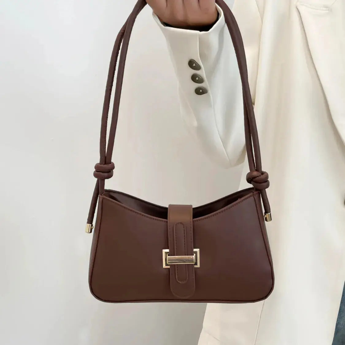 PU Leather Shoulder Bag Trendsi