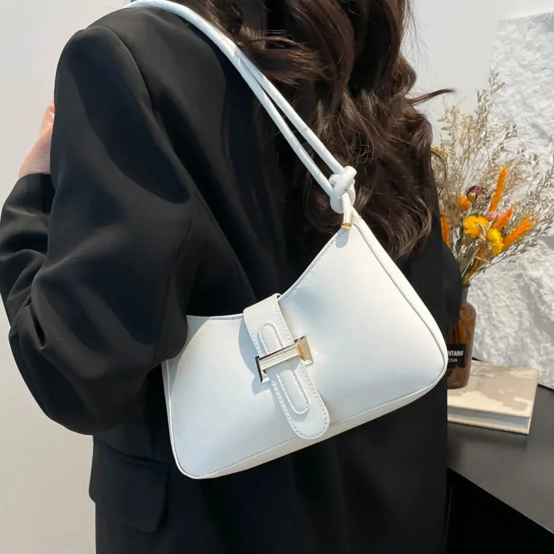 PU Leather Shoulder Bag Trendsi