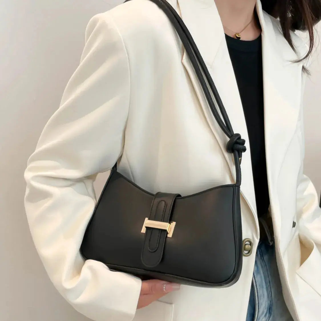 PU Leather Shoulder Bag Trendsi