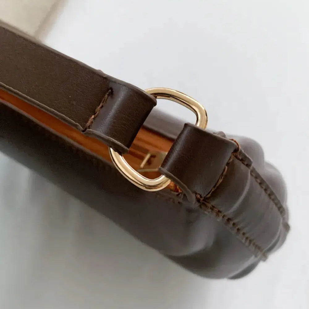 PU Leather Shoulder Bag with EarPods Bag Trendsi