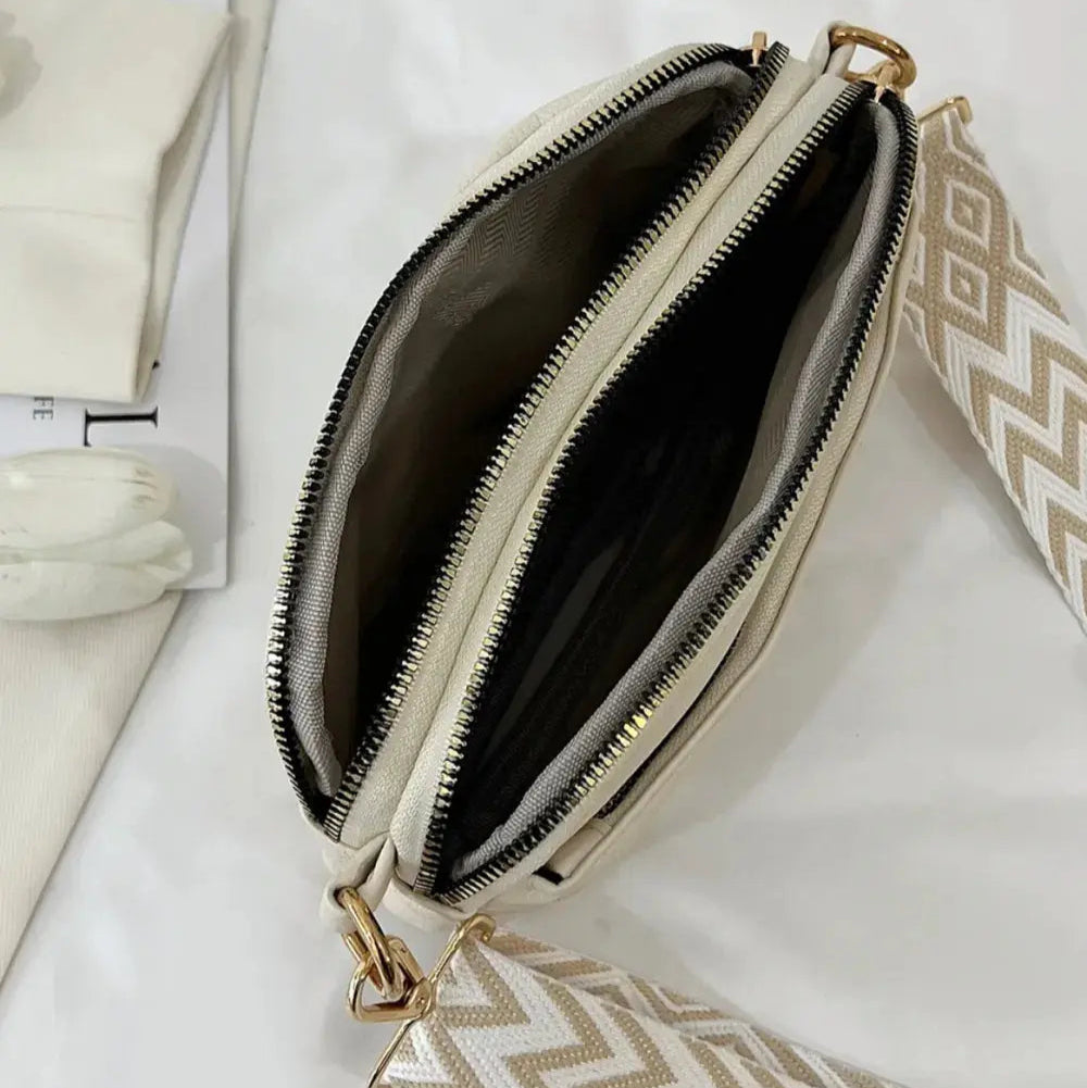 PU Leather Single Strap Crossbody Bag Trendsi