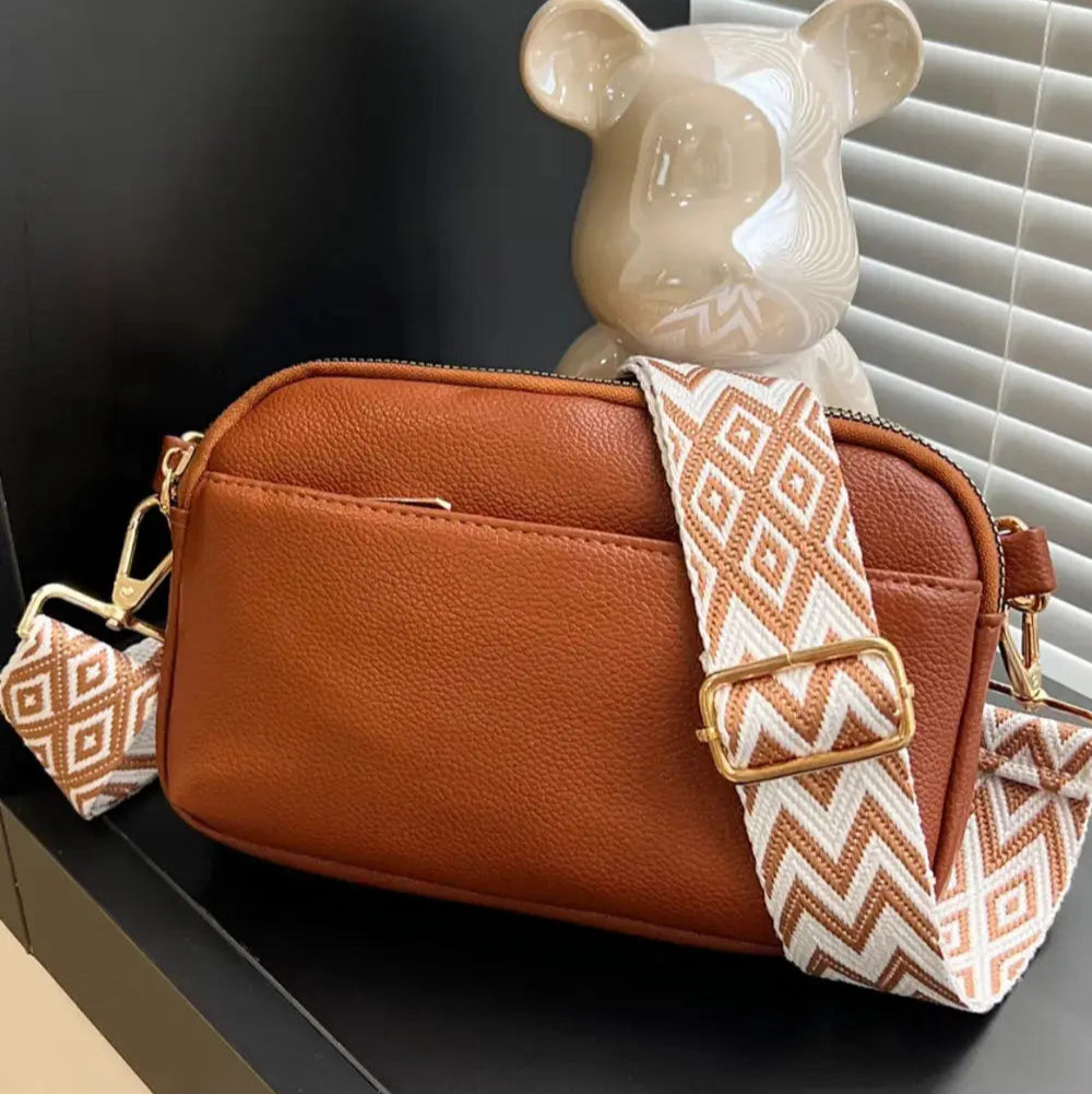 PU Leather Single Strap Crossbody Bag Trendsi