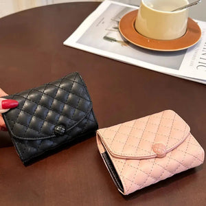 PU Leather Solid Color Wallet Trendsi