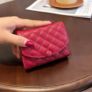 PU Leather Solid Color Wallet Trendsi