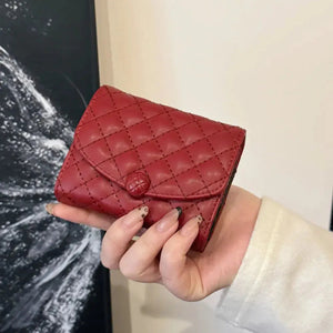PU Leather Solid Color Wallet Trendsi