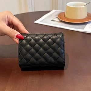 PU Leather Solid Color Wallet Trendsi