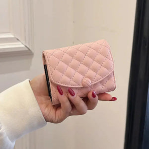 PU Leather Solid Color Wallet Trendsi