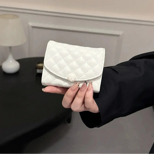 PU Leather Solid Color Wallet Trendsi