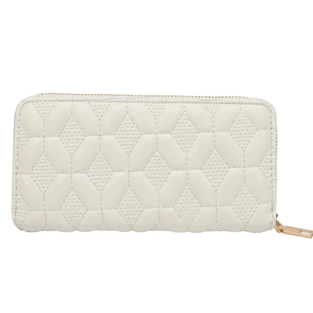 PU Leather Solid Color Wallet Trendsi