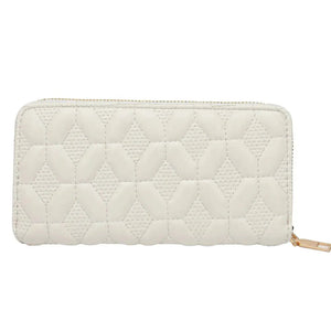 PU Leather Solid Color Wallet Trendsi
