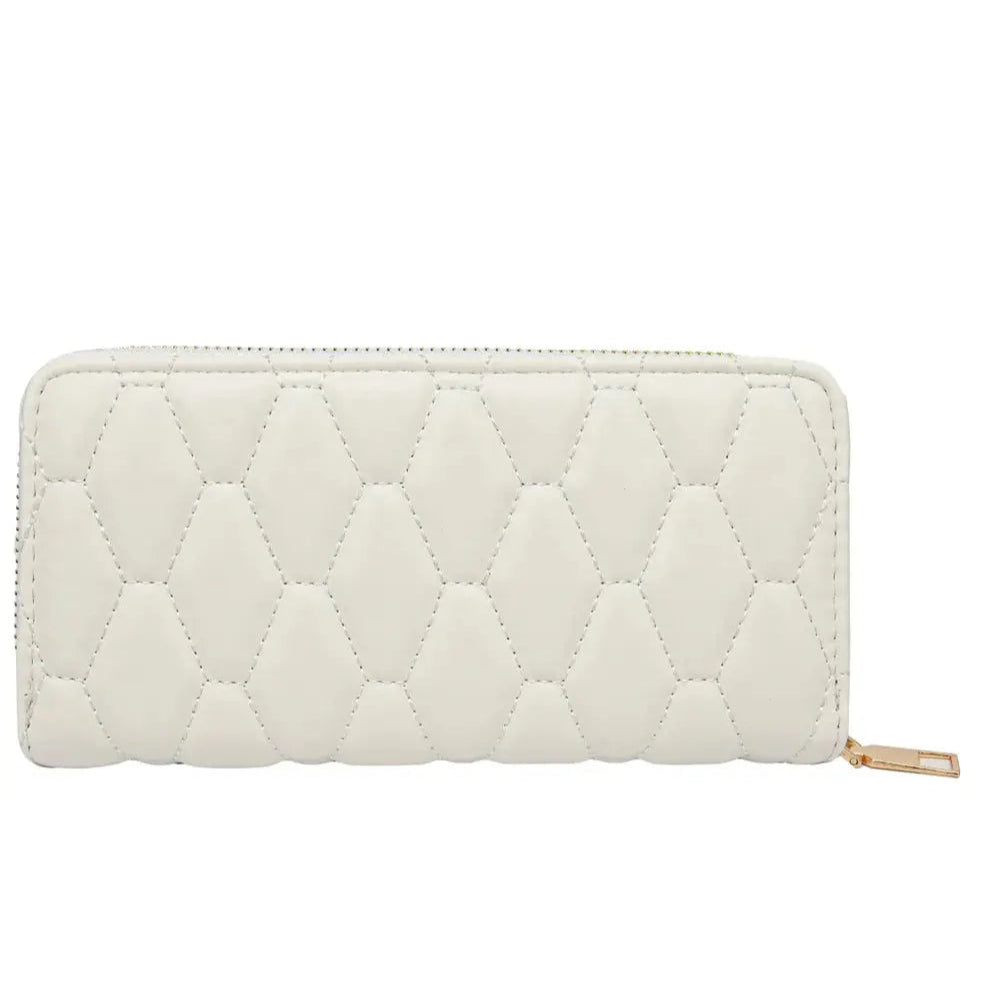 PU Leather Solid Color Wallet Trendsi