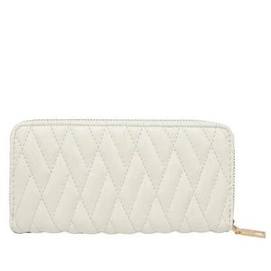 PU Leather Solid Color Wallet Trendsi