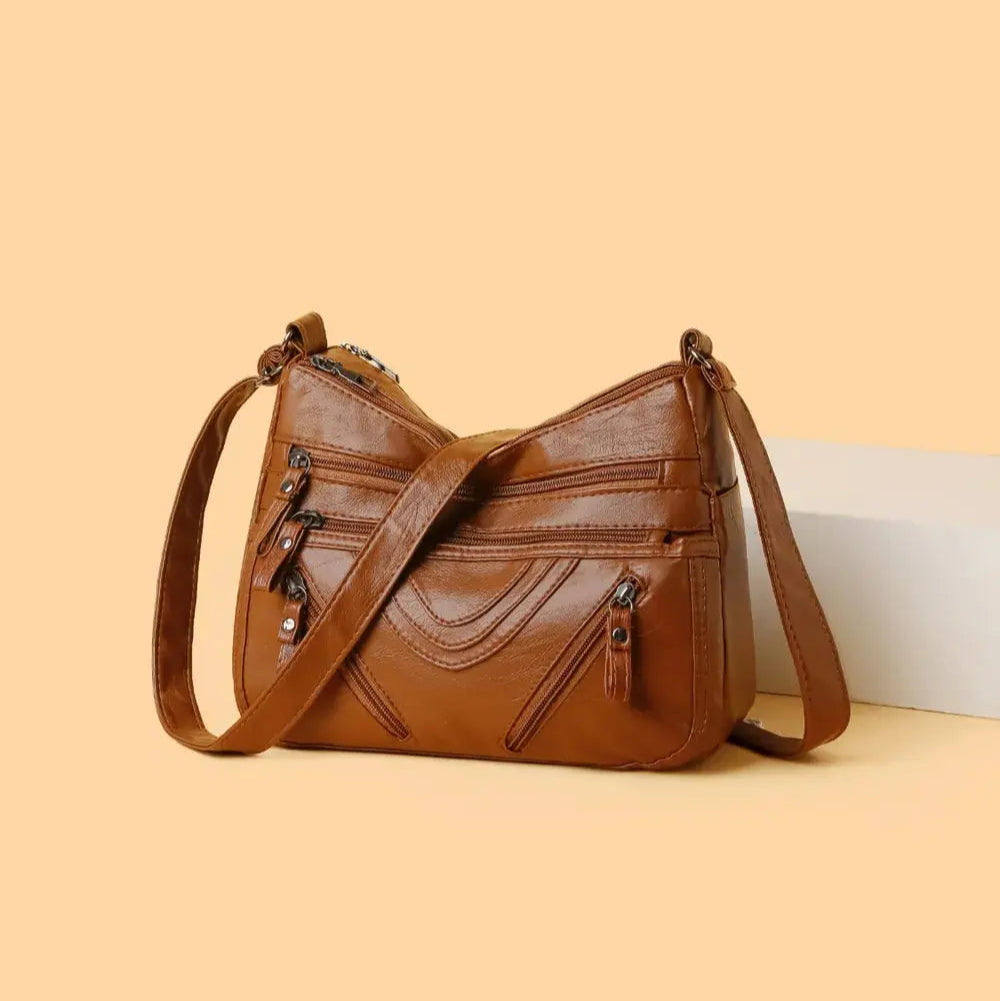 PU Multi-Compartment Crossbody Bag Trendsi