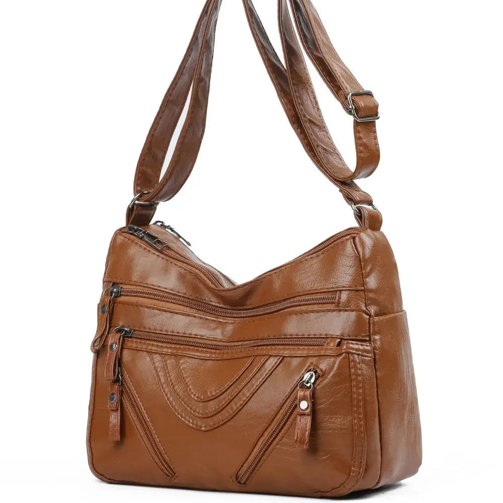 PU Multi-Compartment Crossbody Bag Trendsi