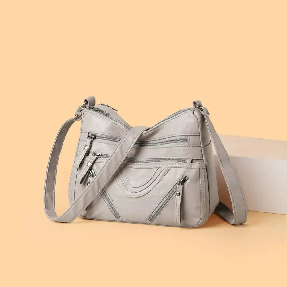 PU Multi-Compartment Crossbody Bag Trendsi