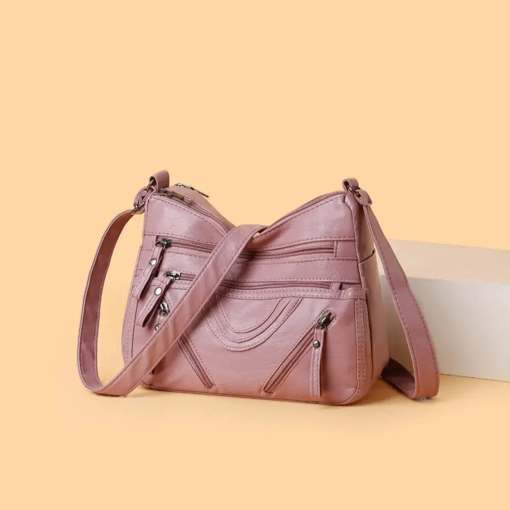 PU Multi-Compartment Crossbody Bag Trendsi