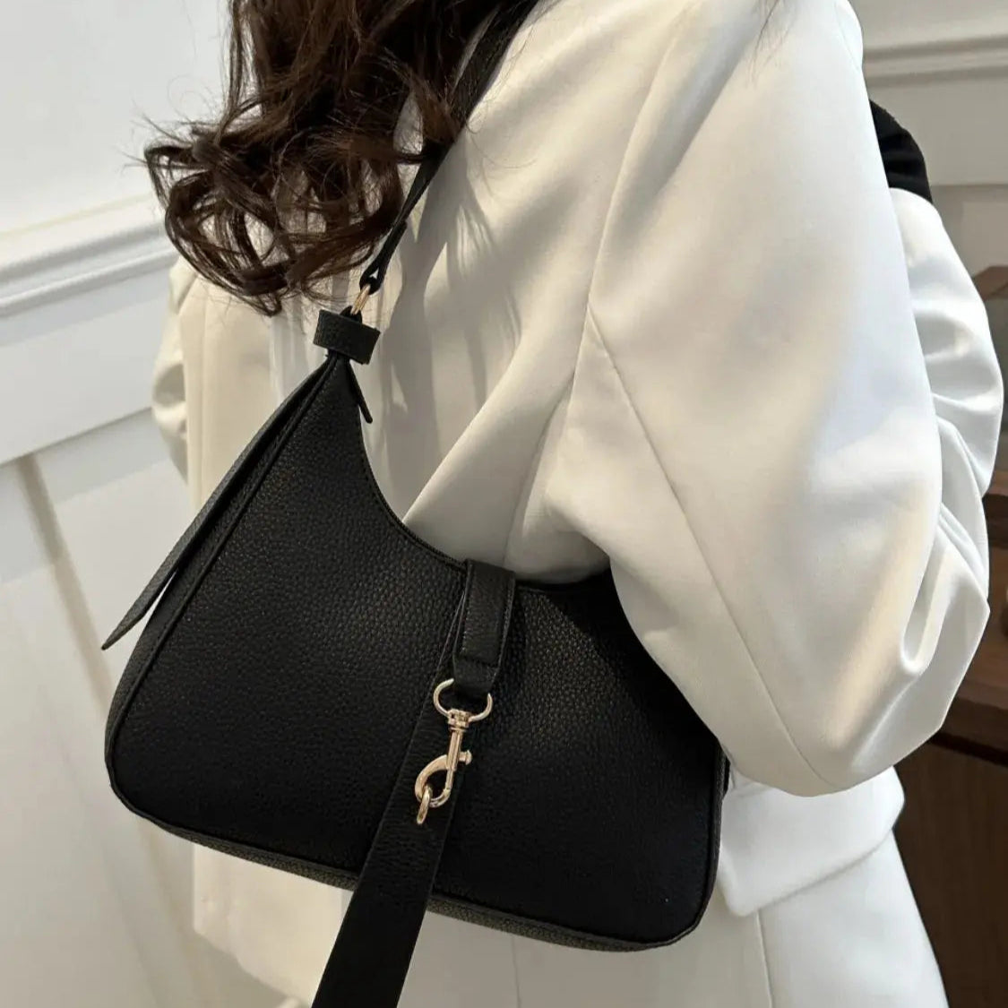 PU leather Shoulder Bag Trendsi