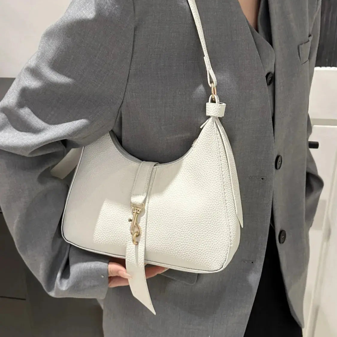 PU leather Shoulder Bag Trendsi