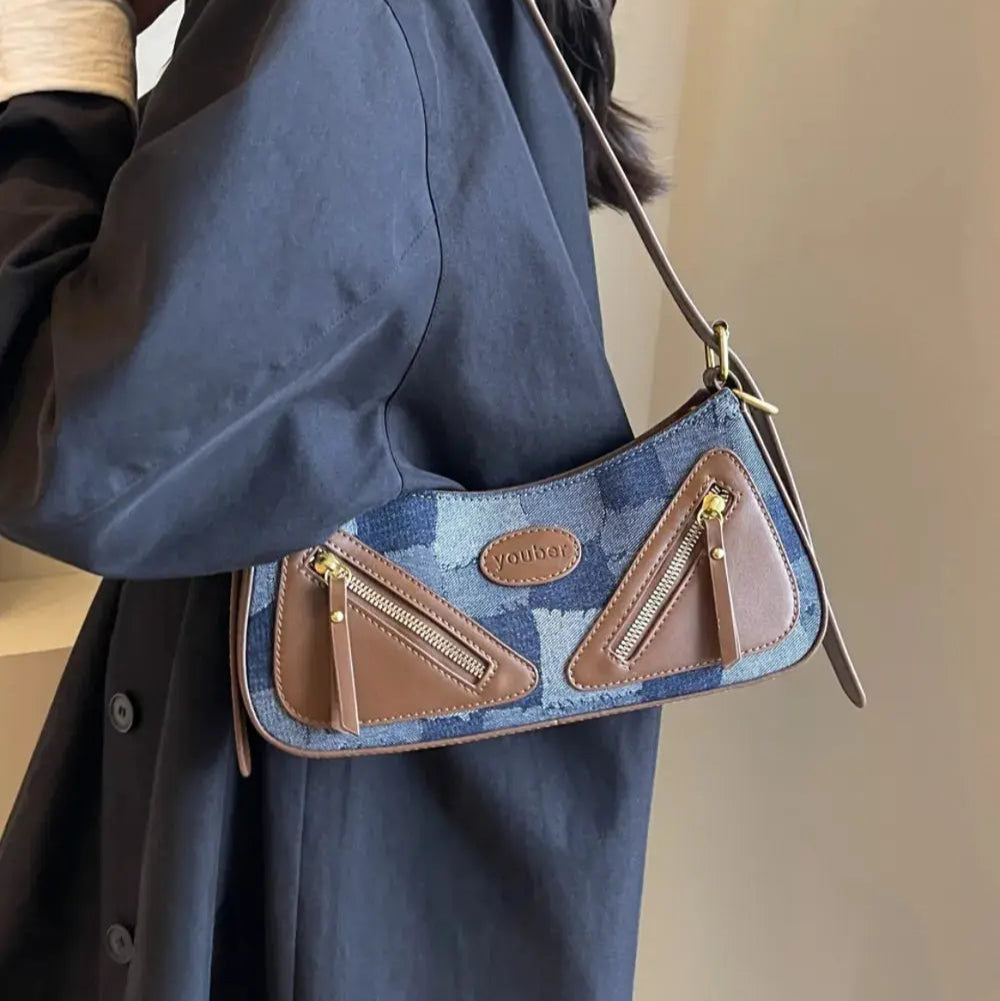 Plaid Adjustable Strap Shoulder Bag Trendsi