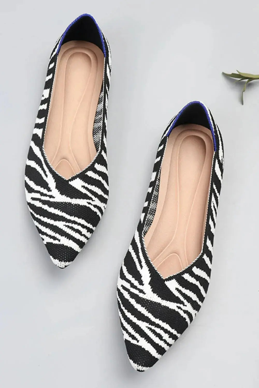 Point Toe Block Heels Slip-Ons Trendsi