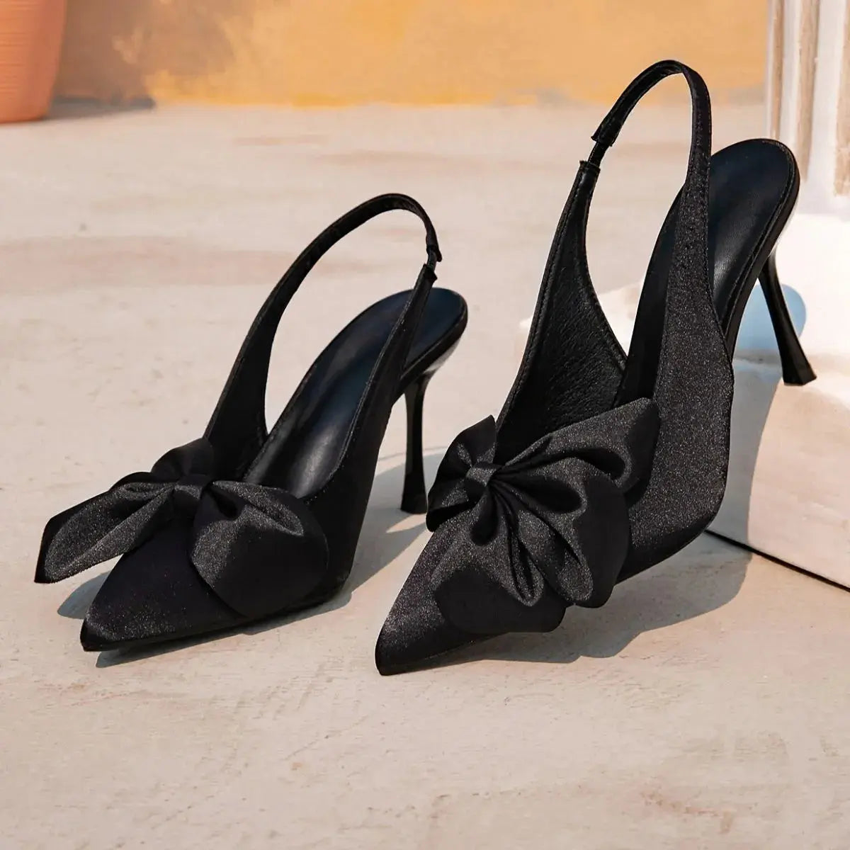Point Toe Stiletto Pumps Trendsi