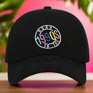 Retro | 1990s Embroidery Cap Unisex Fashion Beauty Prologue