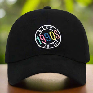 Retro | 1990s Embroidery Cap Unisex Fashion Beauty Prologue