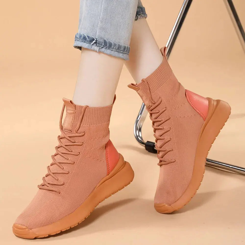 Round Toe Flats Sneakers Trendsi