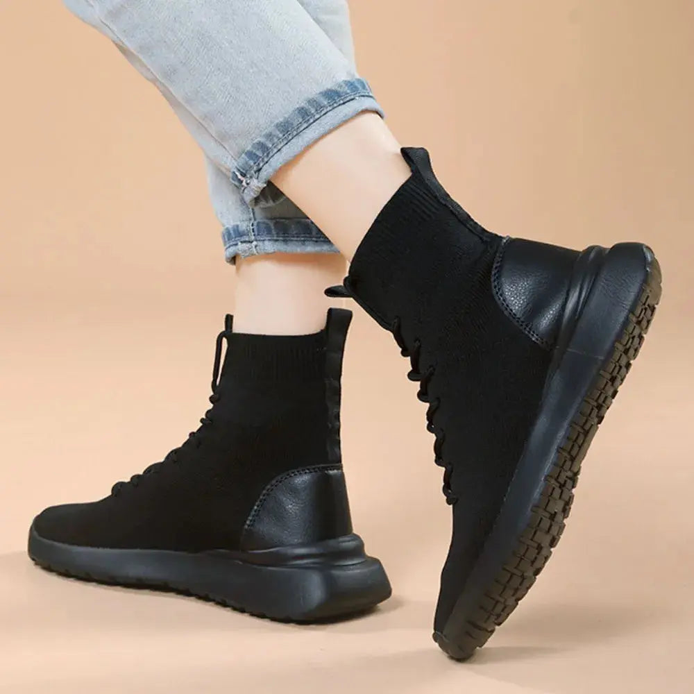 Round Toe Flats Sneakers Trendsi