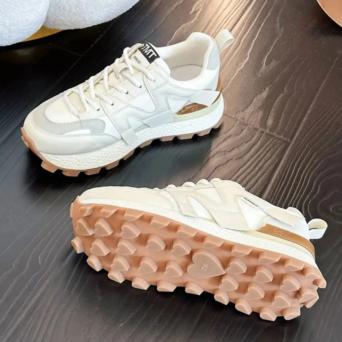 Round Toe Flats Sneakers Trendsi