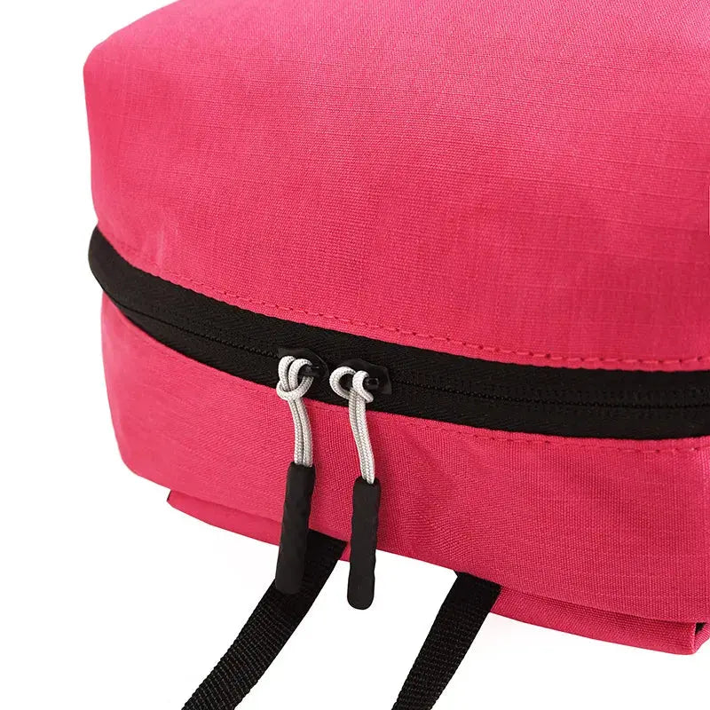 Solid Color Nylon Backpack Bag Trendsi