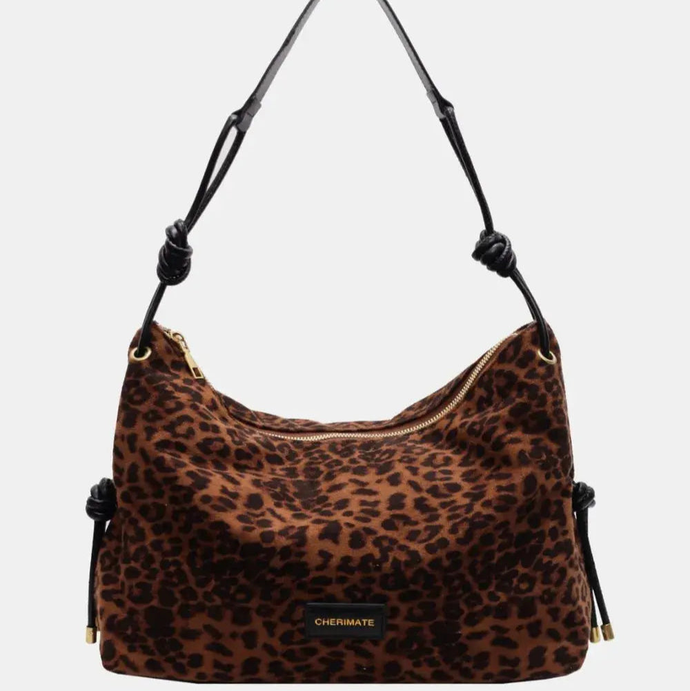 Suede Large Shoulder Bag Trendsi