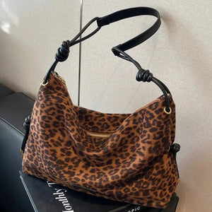 Suede Large Shoulder Bag Trendsi
