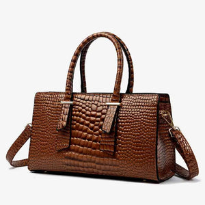 Textured PU Leather Handbag Trendsi