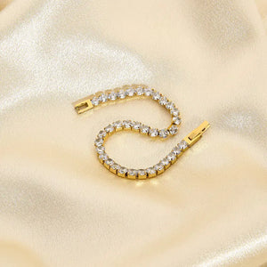 Unite | Premium Stone 18K Gold Zircon Bracelet Beauty Prologue