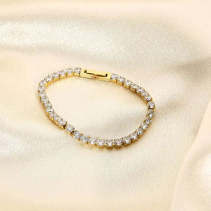 Unite | Premium Stone 18K Gold Zircon Bracelet Beauty Prologue